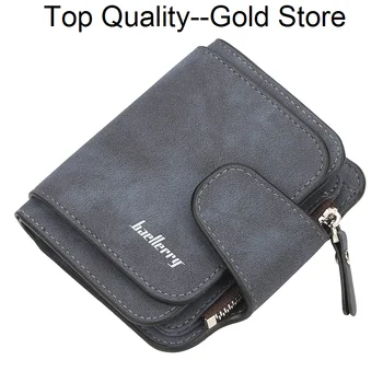  Новый женский кошелек Hasp Маленький и тонкий кошелек для монет Кошелек Держатели для карт Роскошный бренд PU Leather Designer