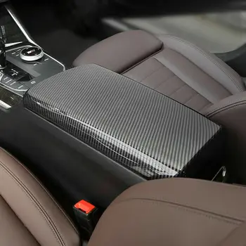 LHD Коробка для хранения подлокотника центральной консоли из углеродного волокна Подходит для BMW 3 серии G20 2019-2023 G22 2021-2024