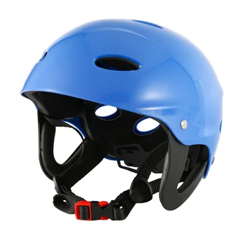 Защитный Защитный Шлем 11 Дыхательных Отверстий Для Водных Видов Спорта Каяк Каноэ Серфинг Доска с веслом - Синий