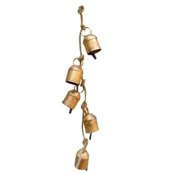 1 шт. Гигантский бронзовый колокольчик Ремесла Металлический колокольчик Висячие рождественские украшения Колокольчики для коров