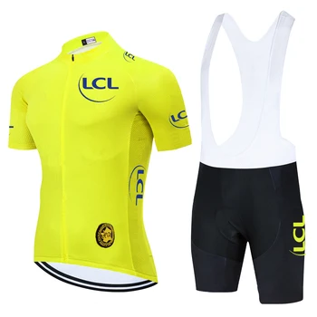 Team de France Cycling Set 2023 Tenue Velo Cyclisme Homme Roupa Ciclista Masculino Wielren Kleding Heren Maillot Cycliste Hommes
