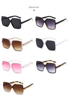 Квадратные солнцезащитные очки в большой оправе, Индивидуальные очки, Спортивные очки на открытом воздухе, Защита от солнца, Защита от UV400, Модельер