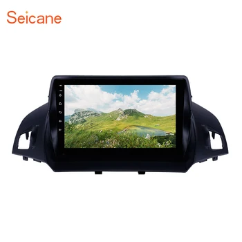 Seicane 2din Android 9.1 9-дюймовый автомобильный мультимедийный GPS-плеер для 2013 2014 2015 2016 Ford Escape WiFi Стерео навигатор GPS 1024 * 600