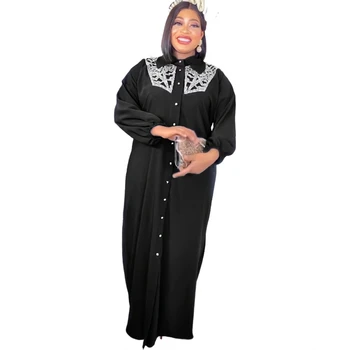  Набор из 2 предметов Рамадан Абая для мусульманских женщин Свободная индейка Бриллианты Джеллаба Исламские молитвенные платья Дубай Марокканский кафтан Женщина
