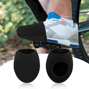 1 пара велосипедной обуви Носок Накладка на обувь Протектор Самоблокирующиеся чехлы для велосипедной обуви для MTB Аксессуары для велосипедной обуви