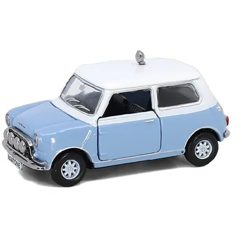 Крошечная мини-серия 1:50 Пантоновая модель автомобиля из синего сплава
