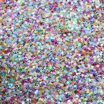 10 г 3 мм пайетки ПВХ плоские пятиконечная звезда свободные пайетки пайетки швейное ремесло DIY скрапбукинг шитье пайетки розовый белый