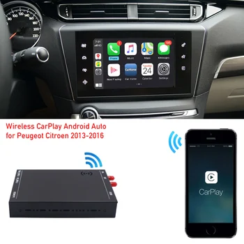 Peugeot Citroen Беспроводной модуль CarPlay SMEG NAC Система Android Auto Адаптер AirPlay Интерфейс Mirror Link Навигационная карта Комплект