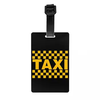  Пользовательский таксист Багажная бирка Защита конфиденциальности Багажные бирки Дорожные сумки Чемодан