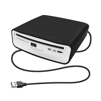 USB 2.0 Интерфейс Авто Радио CD / DVD Dish Box Плеер Внешнее стерео для Android Плеер Радио