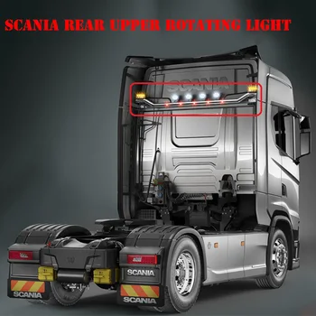 LED Инженерный фонарь Задний верхний вращающийся фонарь для 1/14 Tamiya RC Грузовик Прицеп Scania 770s R730 620 56323 Rc Автомобили для взрослых