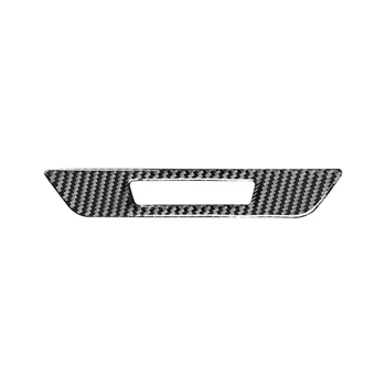 углеродное волокно Автосиденье Кнопка блокировки памяти Рамка Отделка Крышка Наклейка Аксессуары для интерьера для BMW-5 серии G30 2018-2021