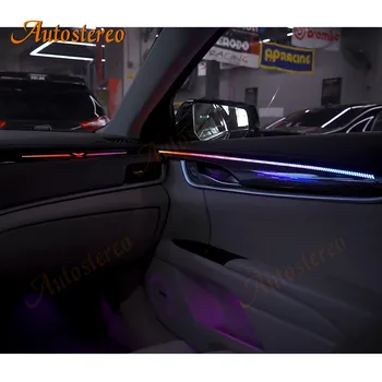  Дисплей приборной панели салона салона автомобиля для Cadillac XT4 2018-2022 Аксессуары Atmospher Мультимедийное головное устройство Декоративное