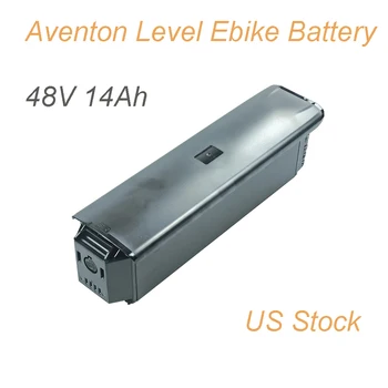 американский сток Aventon Level Ebike Frame Интегрированный сменный аккумуляторный блок 48 В 14 Ач 672 Втч Нефрит Оникс 350 Вт 500 Вт 750 Вт Батареи EBike