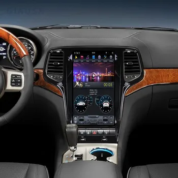 Qualcomm Android 12 Авто Стерео Для Jeep Grand Cherokee 2010-2020 GPS Навигация Сенсорный Центральный Мультимедиа Радио Carplay Головное устройство