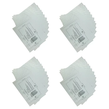 Hot TTKK 48PCS Измельчитель бумаги Смазочные листы Шредер Смазочное масло Портативное смазочное масло бумажного типа для