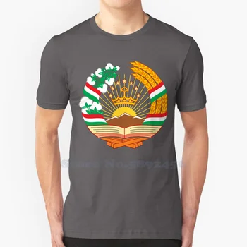 Логотип бренда Таджикистана Высококачественные футболки 2023 Модная футболка Новая графическая футболка