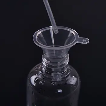 10 шт./лот Экологически чистый парфюмерный диффузор для маленьких бутылок Парфюмерная воронка Жидкостные воронки Пластиковые прозрачные масляные воронки