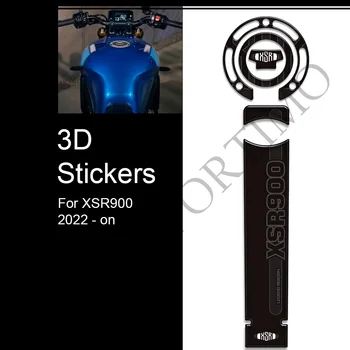  для Yamaha XSR900 XSR 900 Аксессуары Мотоциклетные ручки Наклейки Газ Мазут Комплект Колено Бак Протектор Накладки Ручки 2016-2022 2023
