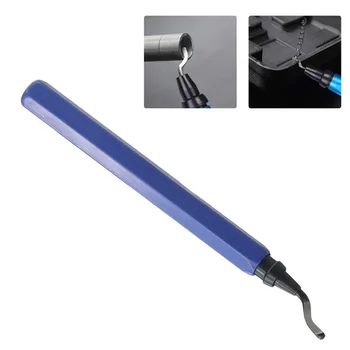 1 комплект RB1000 Синий инструмент для снятия заусенцев Резак для снятия заусенцев с шестигранной ручкой Ручные инструменты для резки лезвия 14,4 см x 1,25 см