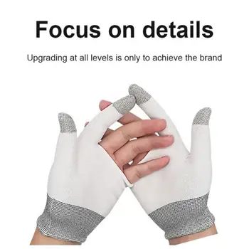 Для PUBG Чехол для рук Игровой контроллер Игровые перчатки Против пота Дышащий нескользящий сенсорный экран Игровой рукав для пальцев