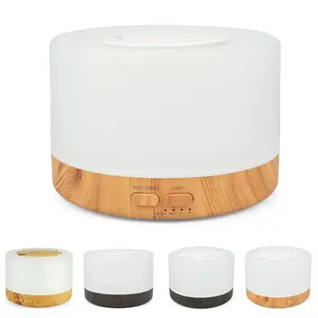 Smart WiFi 500 мл Ароматерапевтический диффузор эфирного масла Увлажнитель воздуха, Соединитесь с Tuya, Alexa и домом с помощью 7 светодиодных цветов