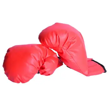  Маленькие боксерские перчатки 2 шт. Детские боксерские перчатки Боевые перчатки для ударов Боксерские перчатки с полным пальцем Многофункциональный многоразовый удар ногой