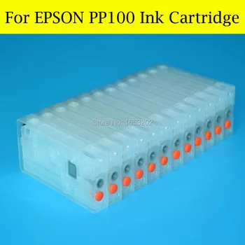 6 шт./лот Пустой чернильный картридж PP100 для принтера Epson PP-100 PP100N PP100AP PP-100N PP-100AP PP100II PP-100II