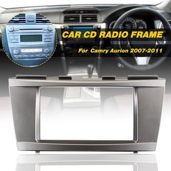 Авто Стерео Радио DVD Панель Аудио Крепление Панель Комплект Для Toyota Camry Aurion 2007-2011 DVD Переоборудование Рама Приборная панель Комплект