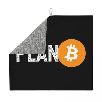 Plan Bitcoin Dish Сушильная подставка Custom Absorbent Plan B BTC Geek Микрофибра Быстросохнущие коврики для сушки