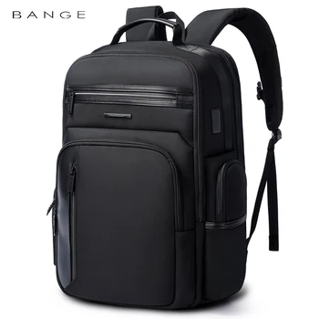 BANGE 15,6-дюймовый бизнес-рюкзак для ноутбука многофункциональный USB-зарядка большой емкости Водостойкость и коррозионная стойкость для мужчин