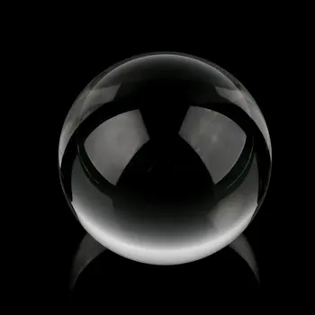 100 мм Хрустальный шар Исцеляющий шар Сфера Идеальное украшение Кварцевый K9 Стекло Искусственный Кристалл Прекрасный подарок на все случаи жизни