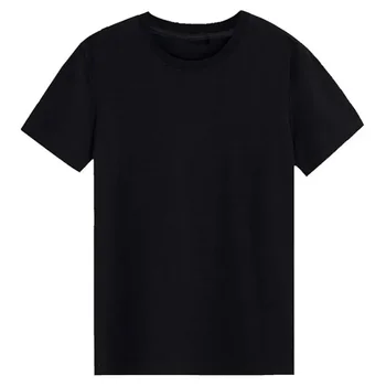 B6083 Тонкая футболка Мужская простая футболка Стандартная пустая футболка Черный Белый Футболки Топ Новый