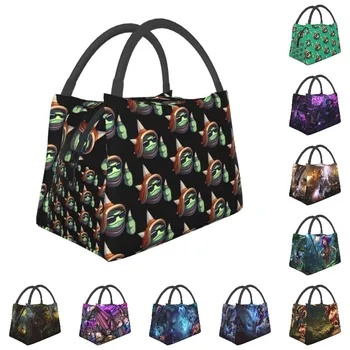 Legend Лиги видеоигр Rammus Ok Изолированные сумки для ланча для женщин Водонепроницаемый охладитель Thermal Bento Box Пляж Кемпинг Путешествия