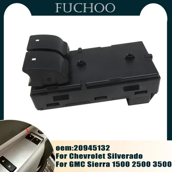 20945132 Кнопочный переключатель стеклоподъемника Power для Chevrolet Silverado для GMC Sierra 1500 2500 3500 HD Автомобильные аксессуары