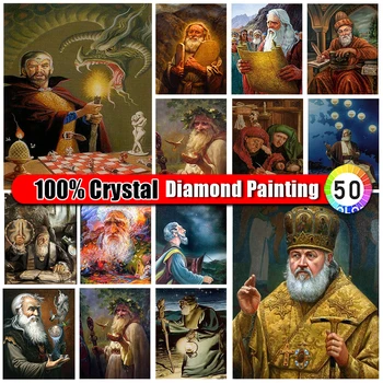 Merdika 100% хрусталь алмаз живопись религия мозаика вышивка крестом картина страз алмазная вышивка мультфильм домашний декор